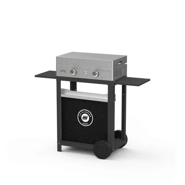 La Plancha Inox Gaz Duo Edition Le Marquier