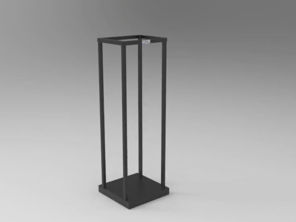 Charger la vidéo : Range-bûches Actuel Noir