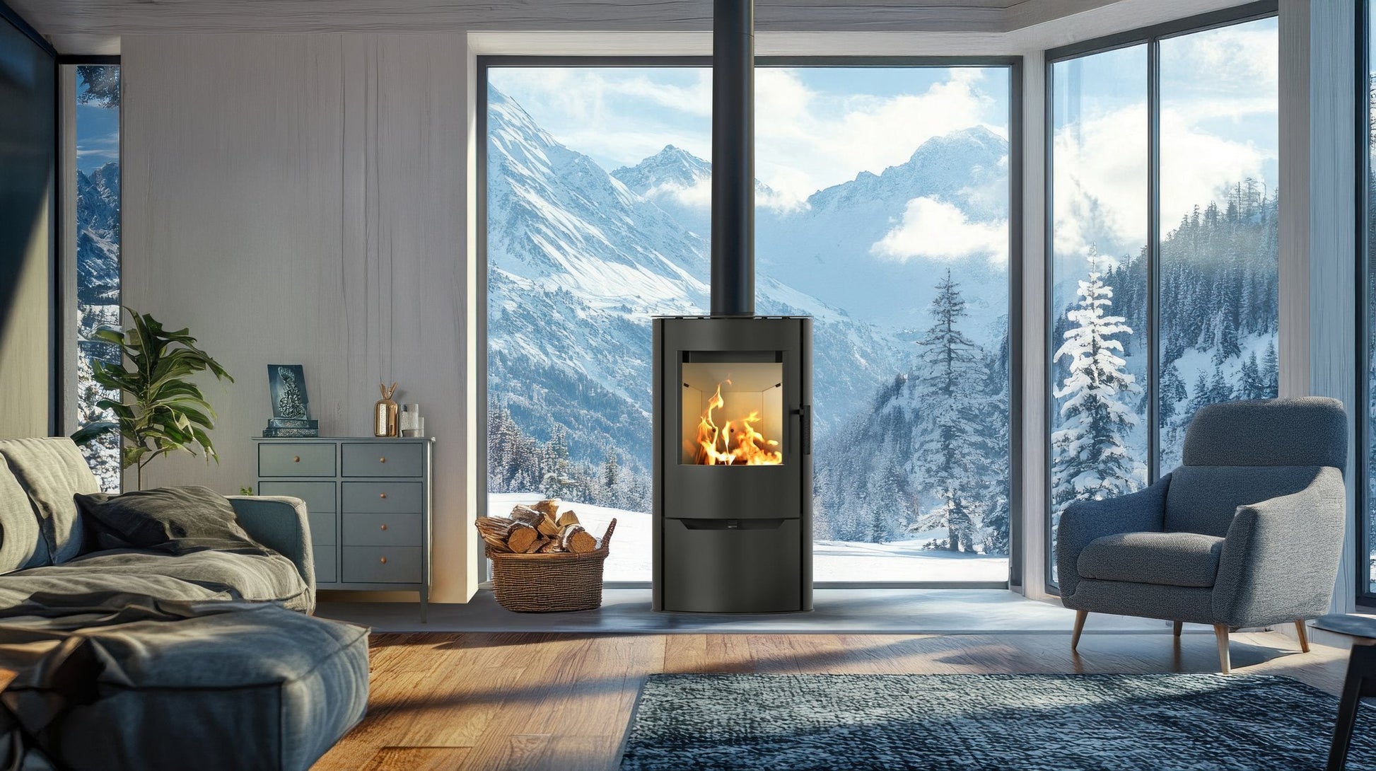 Poêle à bois - ILD NORD TORVEN - 7kW