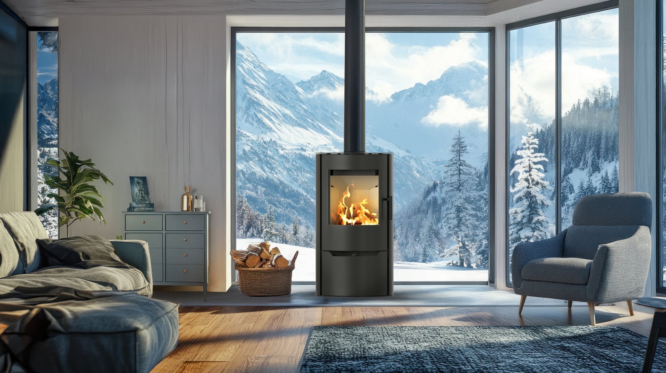 Poêle à bois - ILD NORD TORVEN - 7kW